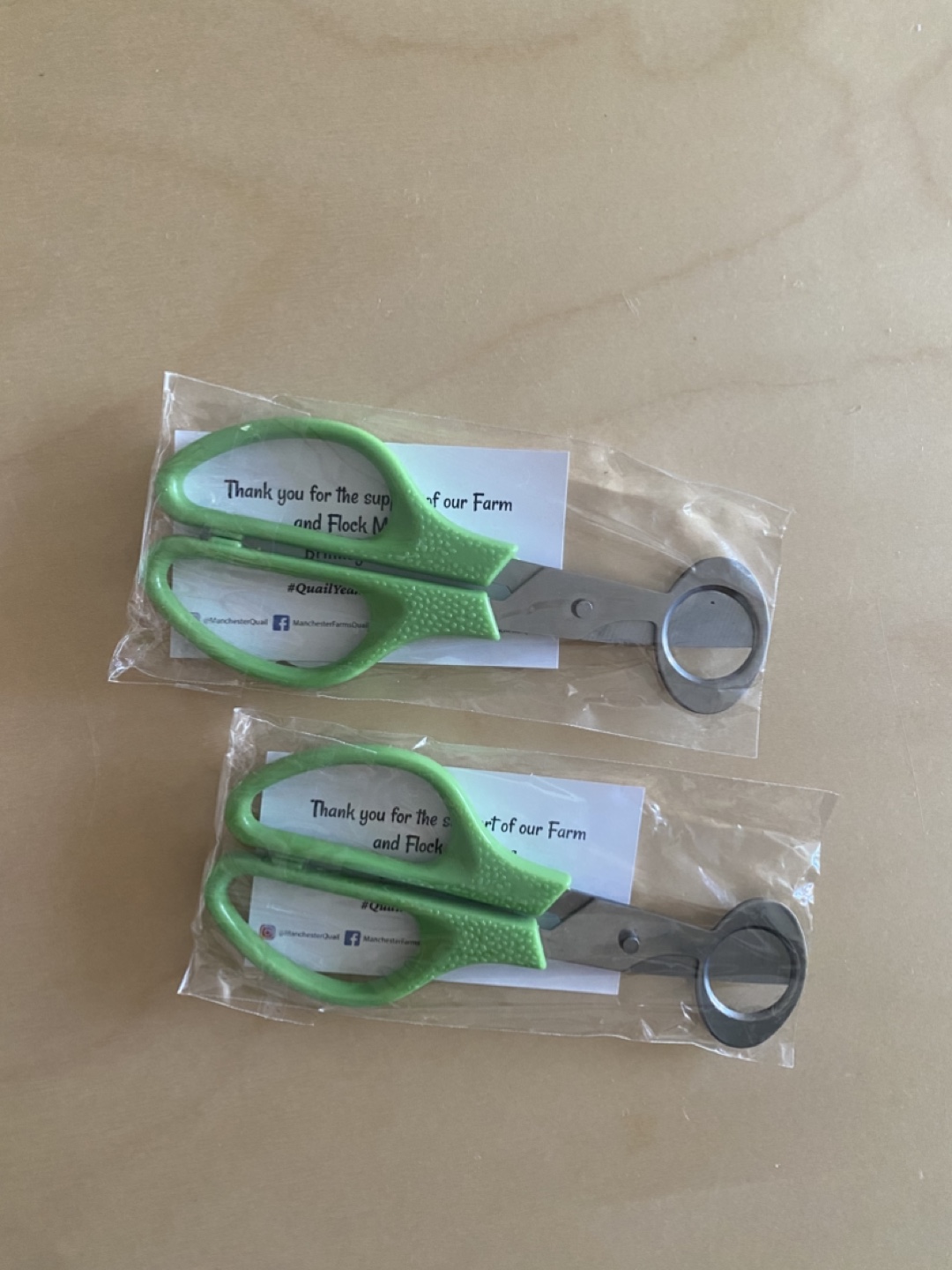 Quail Egg Scissors