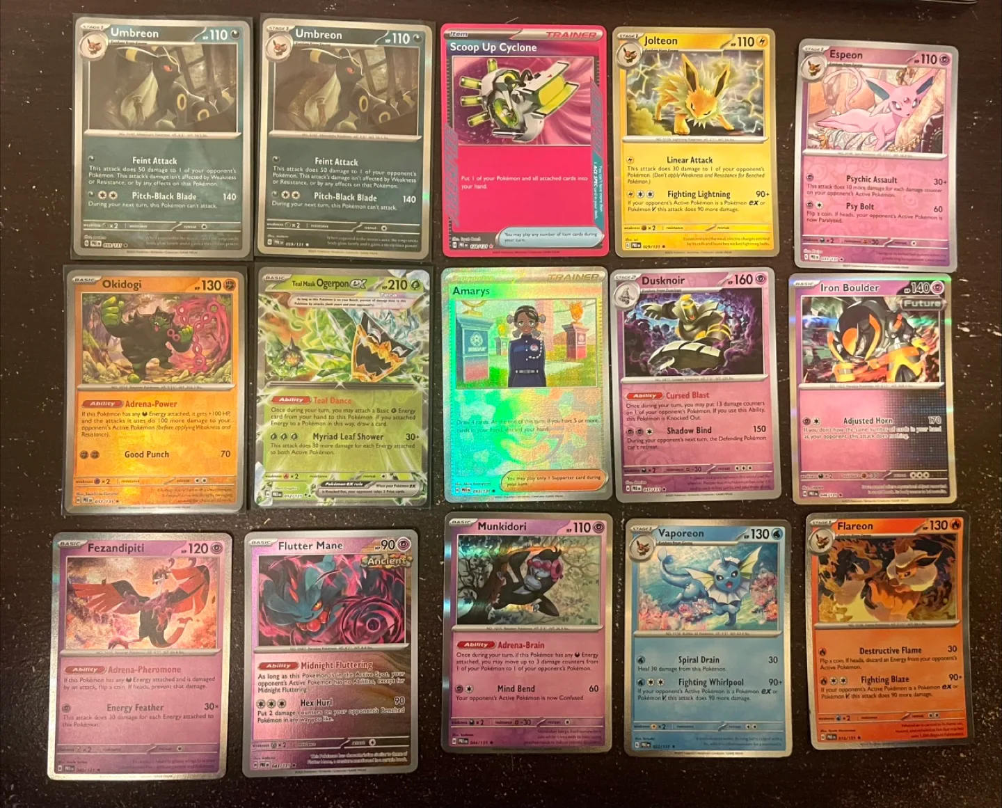Pokemon Prismatic Cards(Looking to Trade)