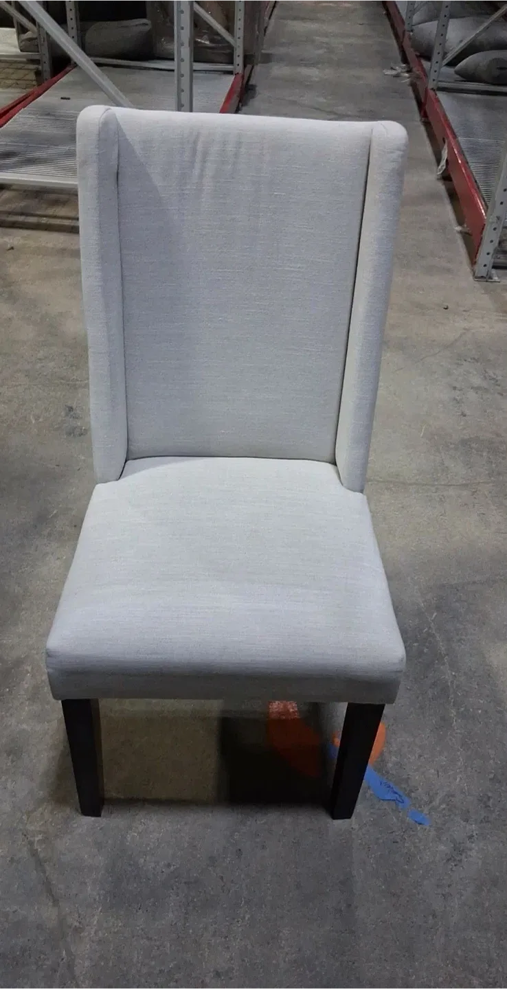 Upholstered Dining Chair - Light Gray