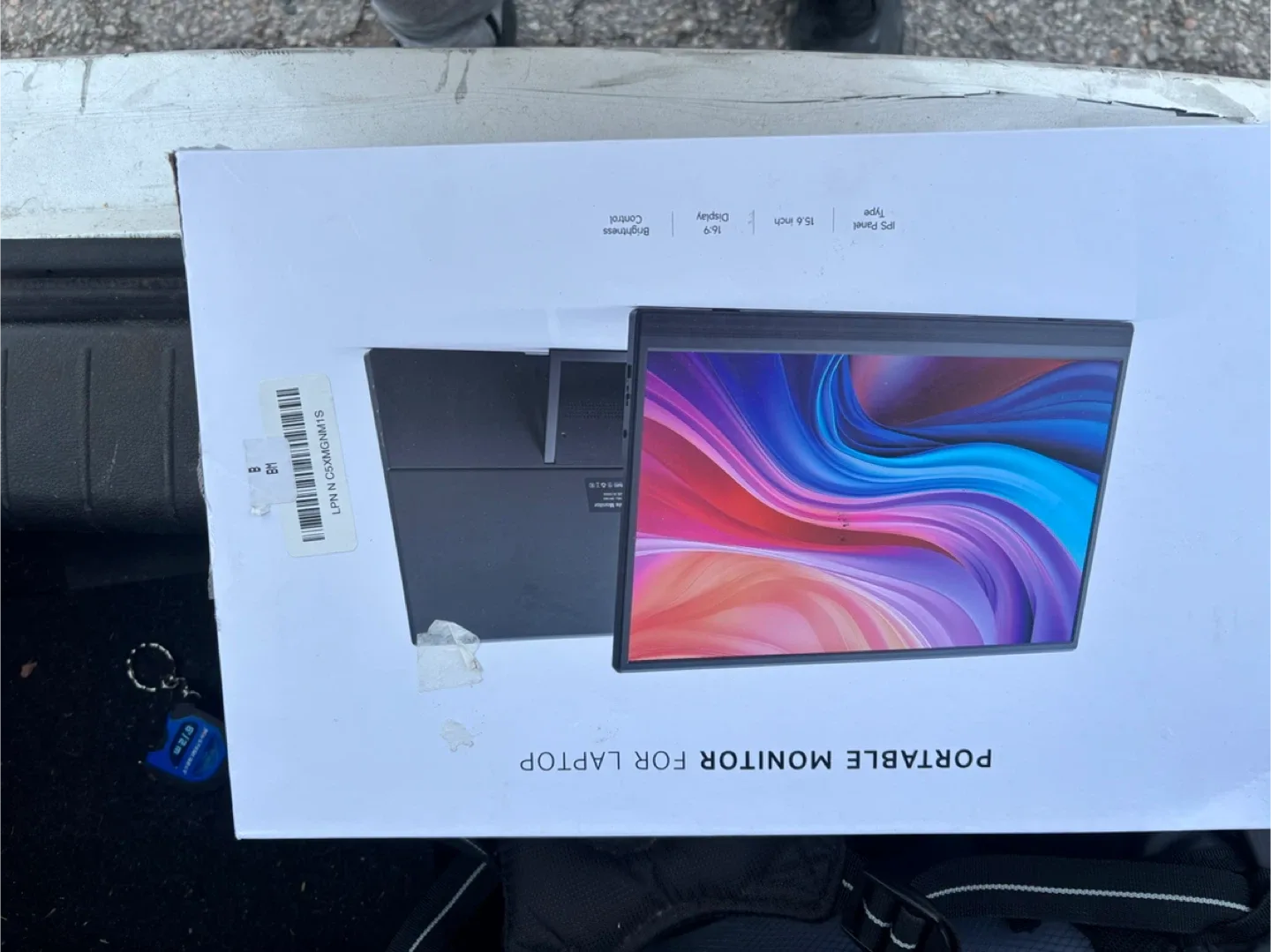 Portable Monitor for Laptop 15.6 inch only the monitor