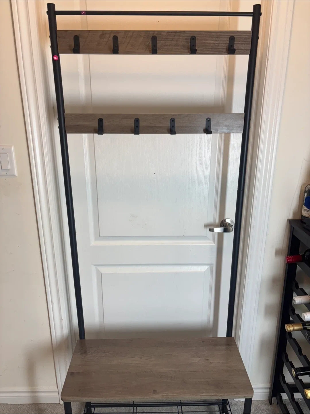 Hall Tree with Bench & Storage image indicator(4)