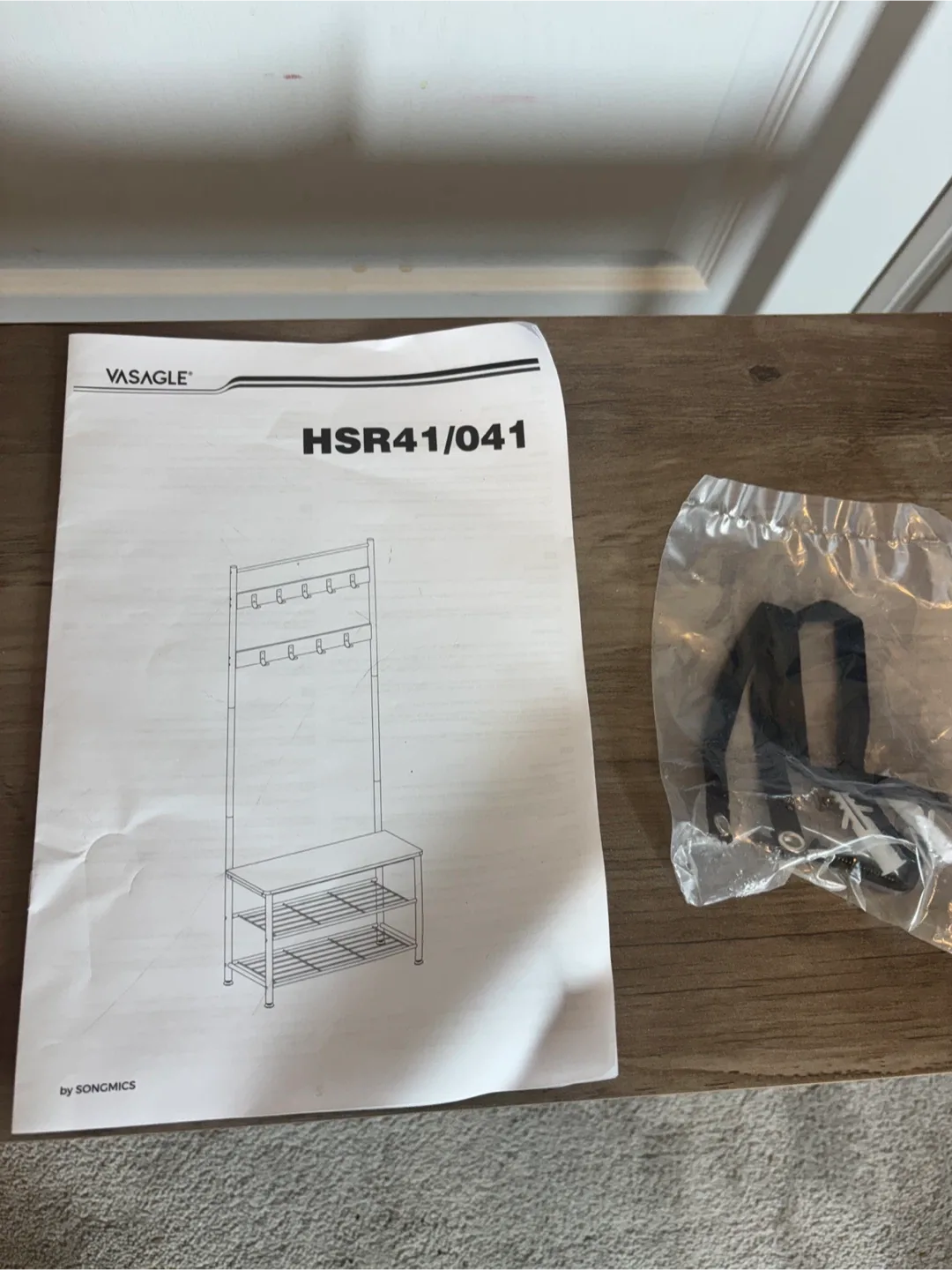 Hall Tree with Bench & Storage image indicator(7)