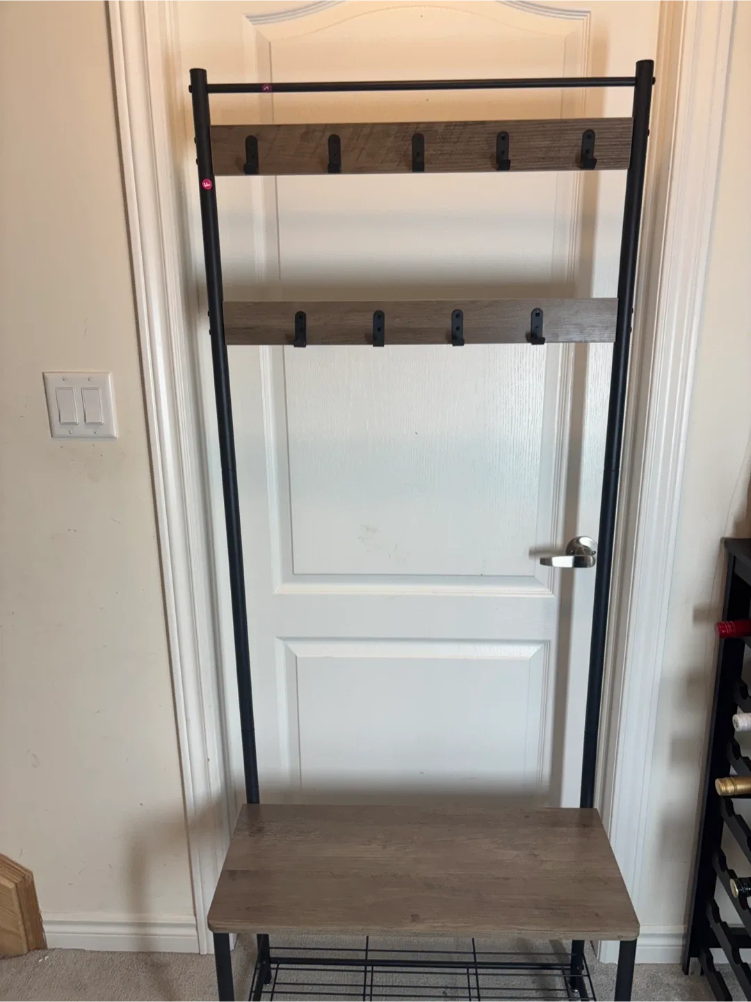 Hall Tree with Bench & Storage image indicator(9)