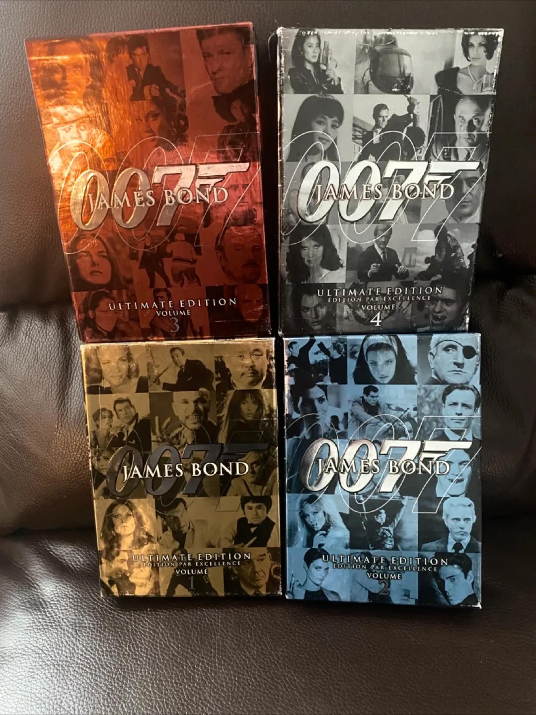 James Bond Ultimate Edition DVD Collection (Volumes 1-4)