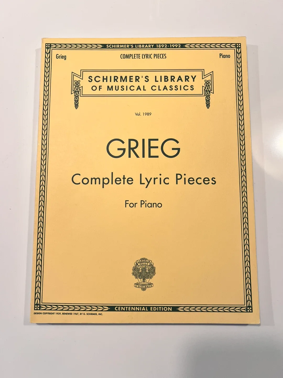 Grieg Complete Lyric Pieces for Piano