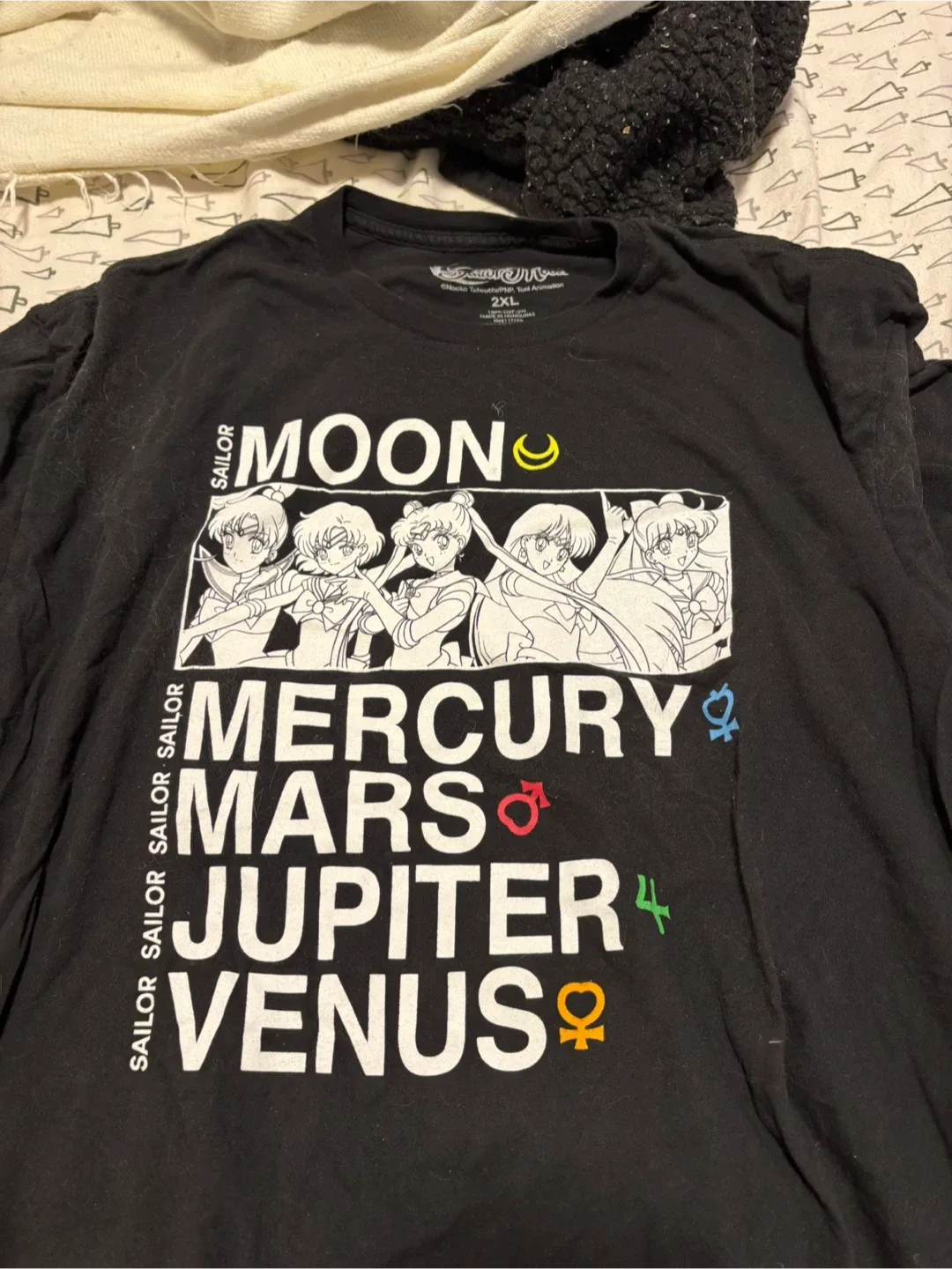 Sailor Moon Black Graphic Tee - 2XL