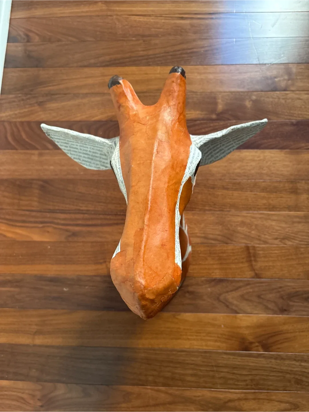 Giraffe Head Paper Mache Decoration from Anthropologie image indicator(2)