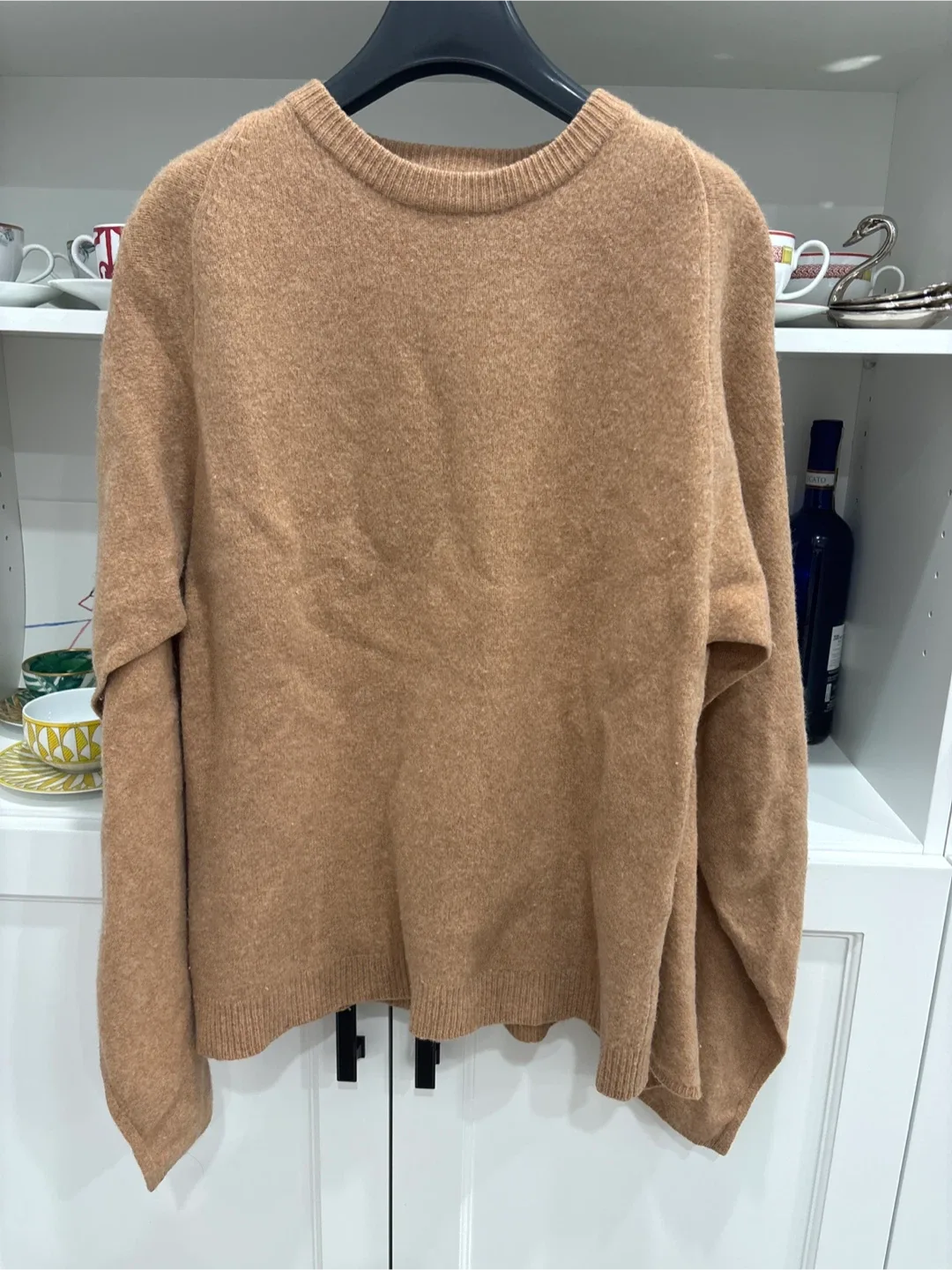 Sandro Brown Wool Blend Sweater image indicator(2)