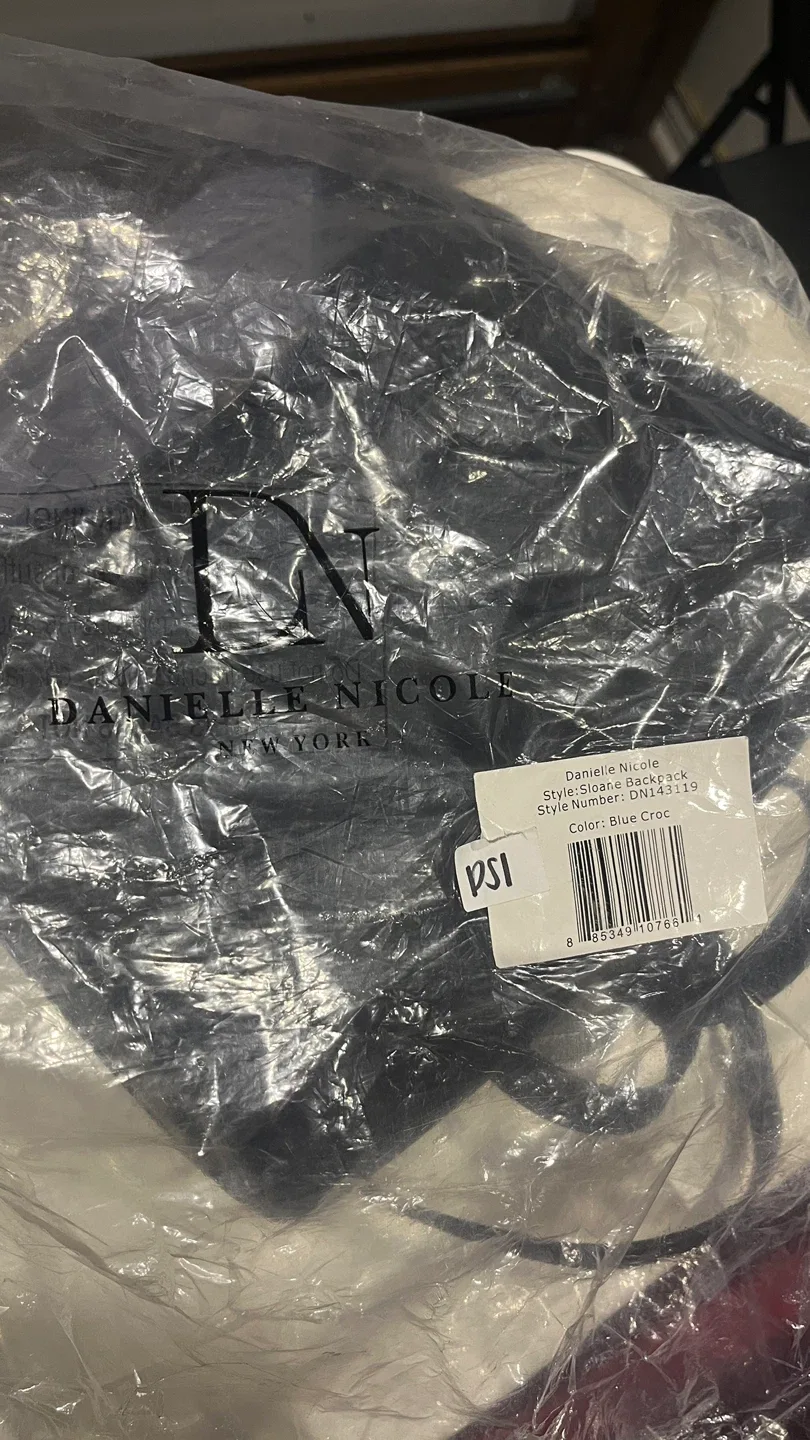 Danielle Nicole Joane Backpack - Blue Croc image indicator(4)