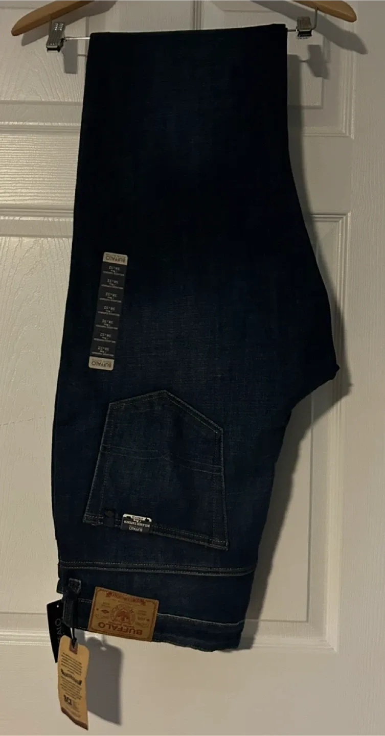 Buffalo David Bitton Relaxed Tapered Ben Jeans 38x32