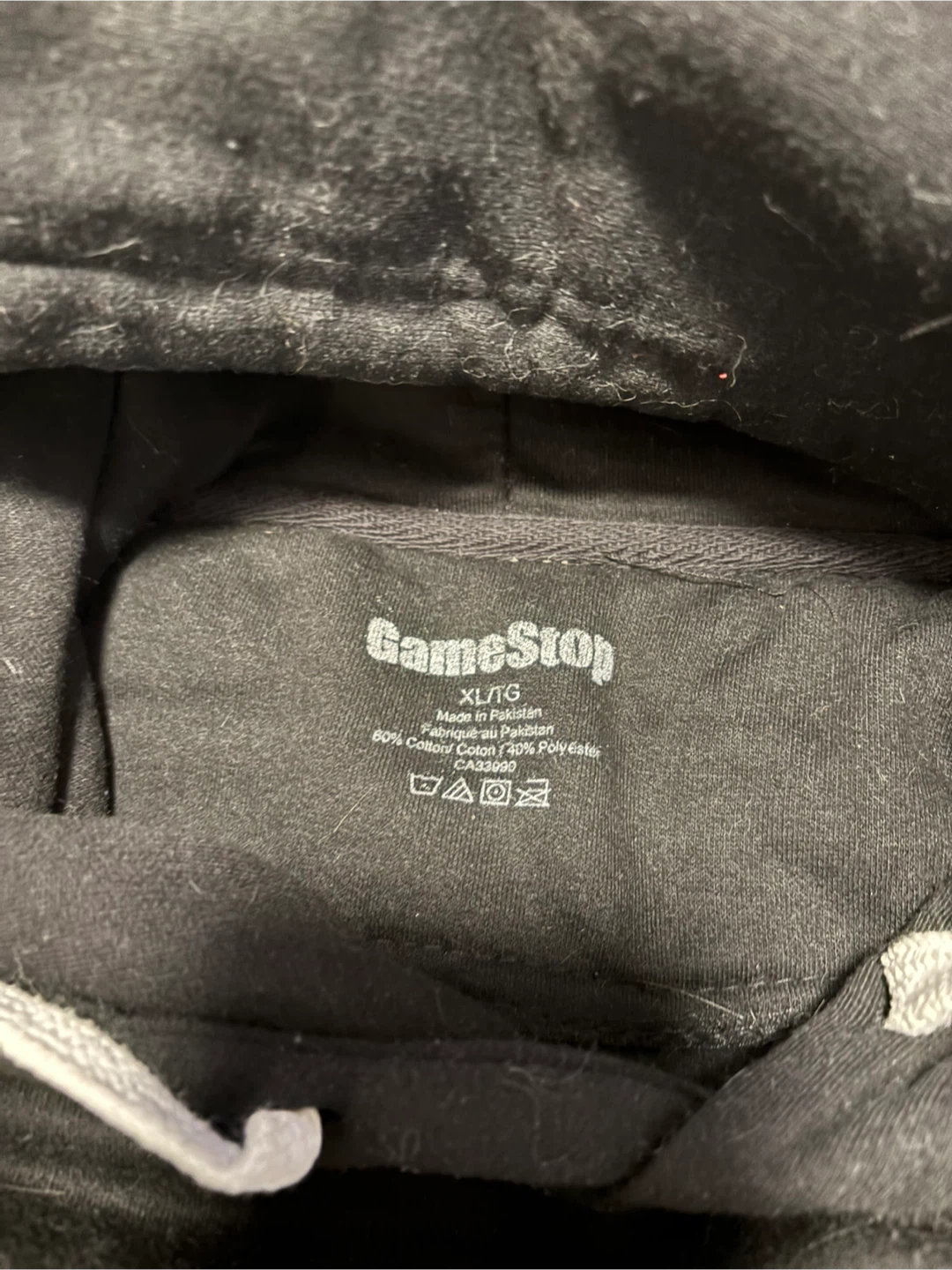 GameStop Black Hoodie - Size XL/TG - photo 2