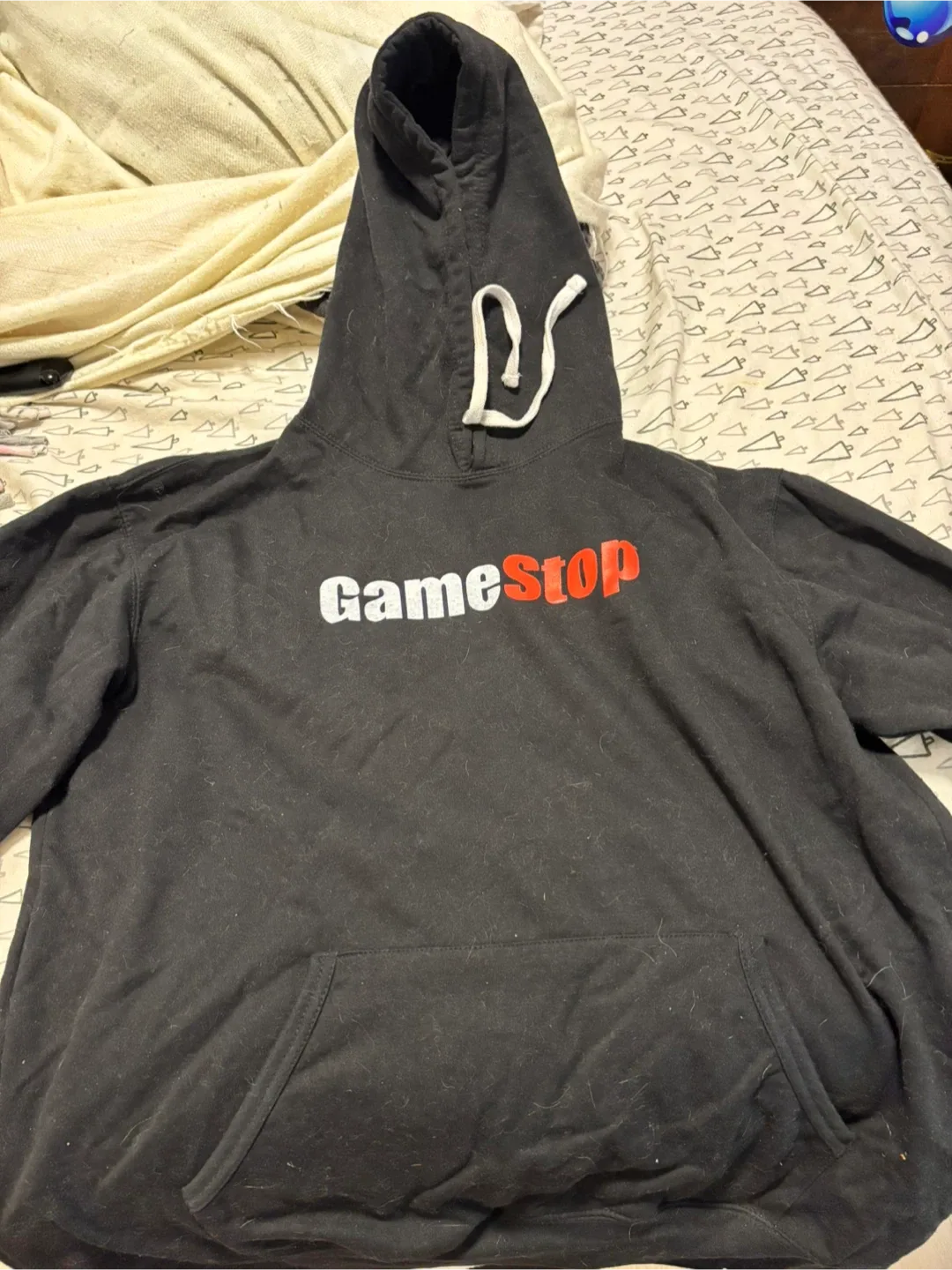 GameStop Black Hoodie - Size XL/TG