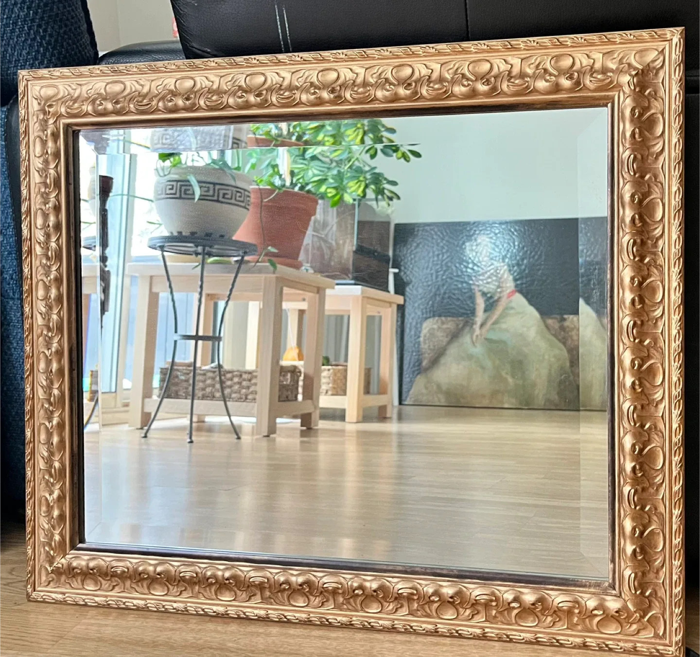 Ornate Gold Framed Mirror