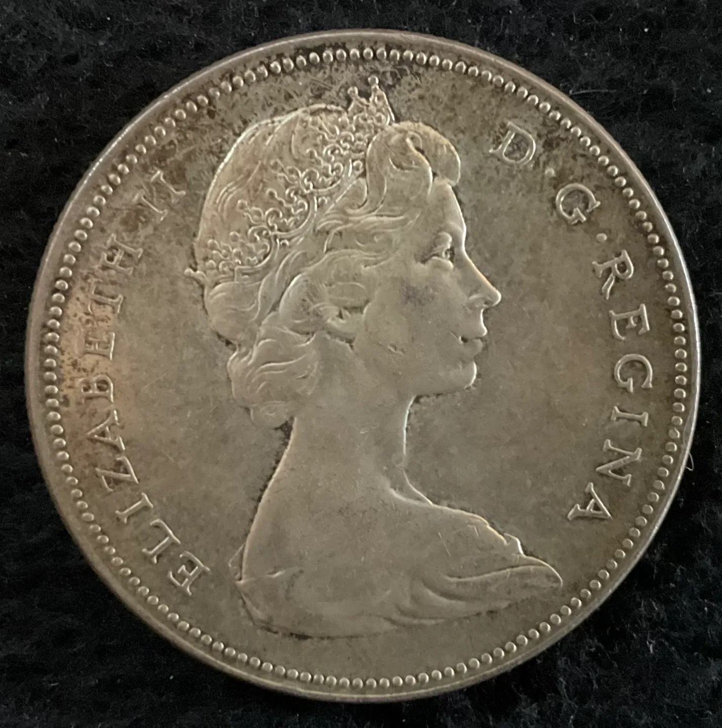 1966 Canadian Silver Dollar Coin image indicator(2)