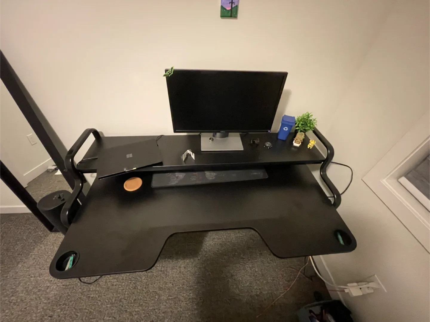 Black Gaming Desk image indicator(2)