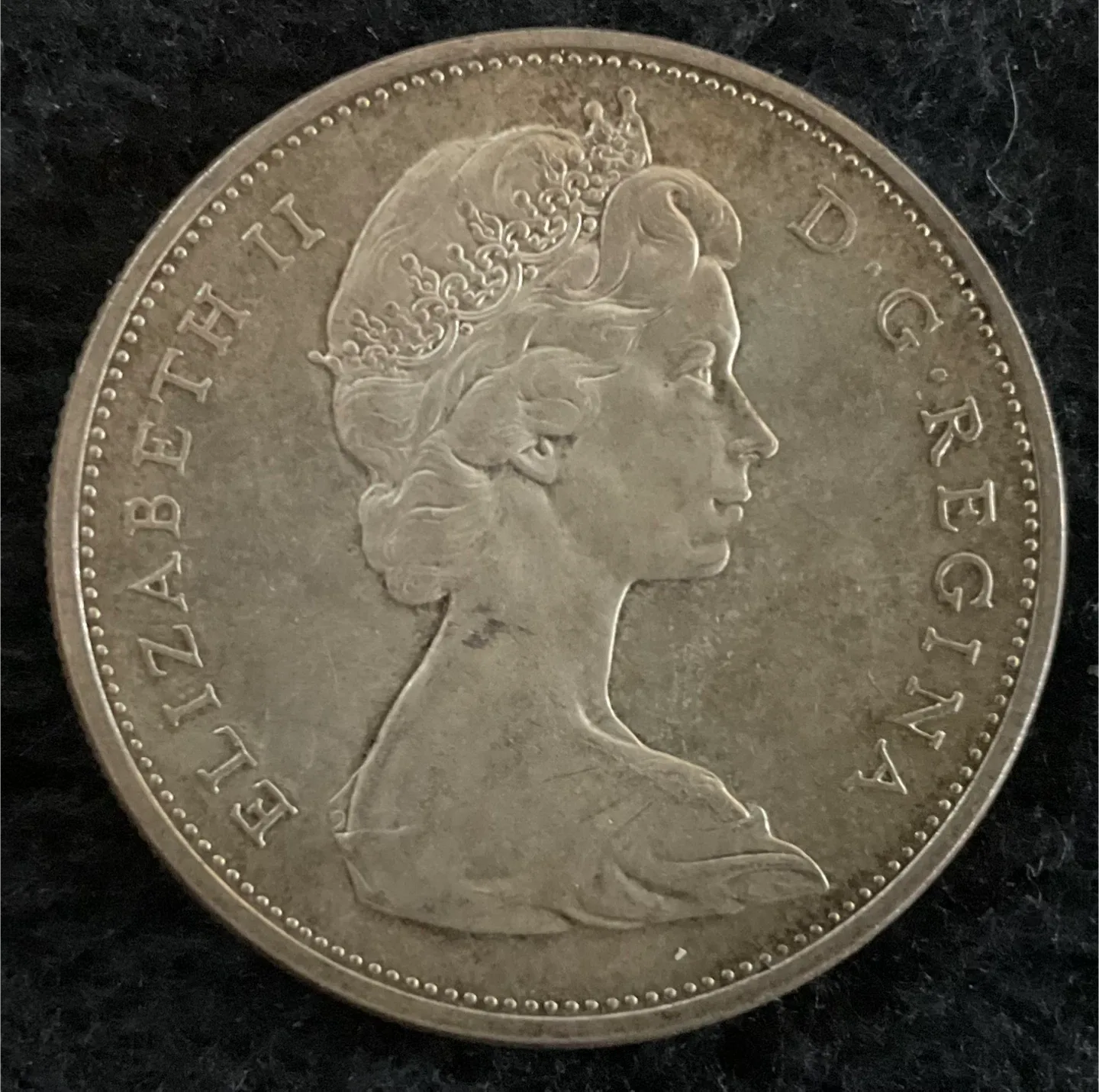 1965 Canadian Silver Dollar Coin image indicator(2)