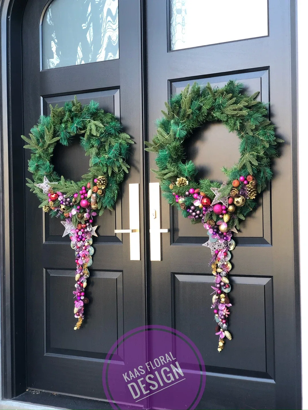 Christmas Wreath Door Decor