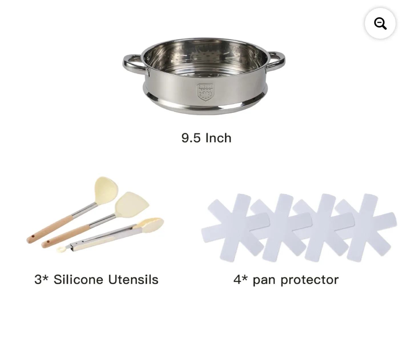 16PCS Pots and Pans Set Non Stick Cookware Set Nonstick image indicator(4)