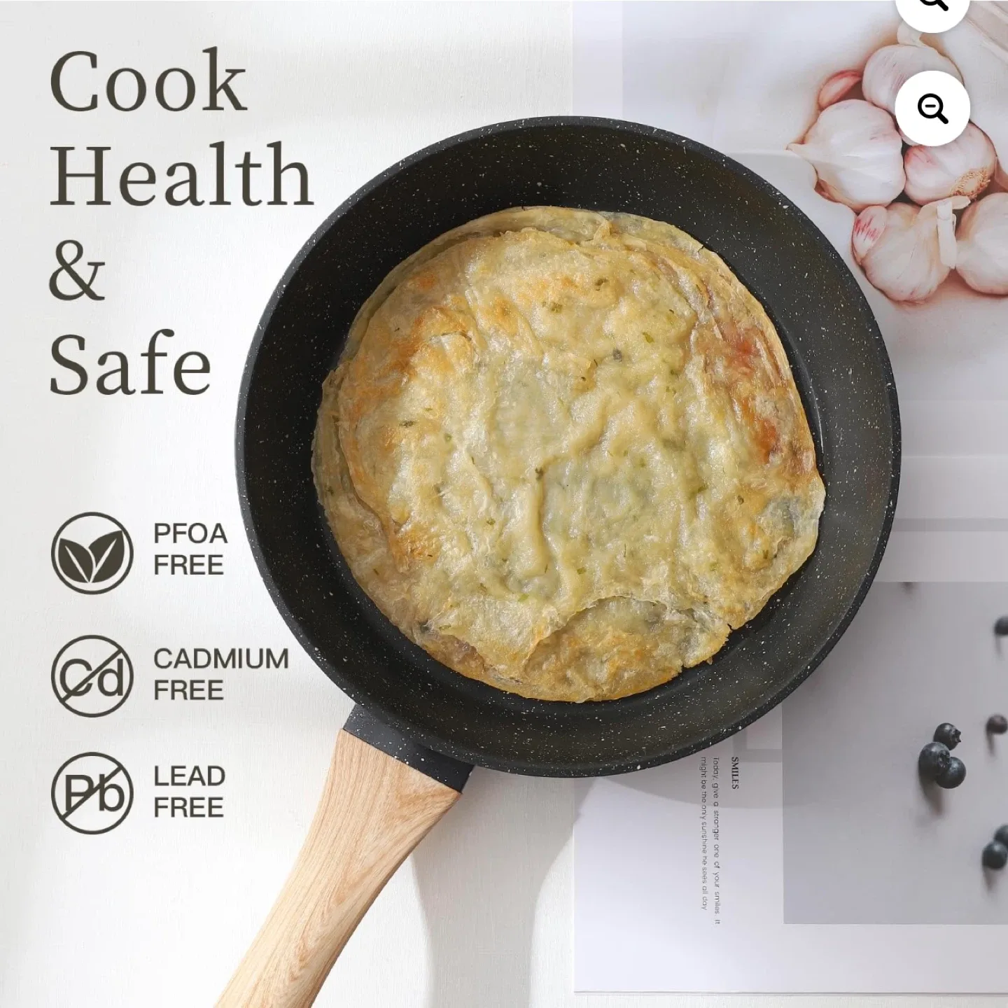 16Pcs Pots And Pans Set Non Stick Cookware Set Nonstick image indicator(6)