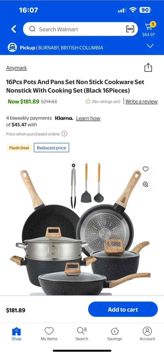 16Pcs Pots And Pans Set Non Stick Cookware Set Nonstick image indicator(7)