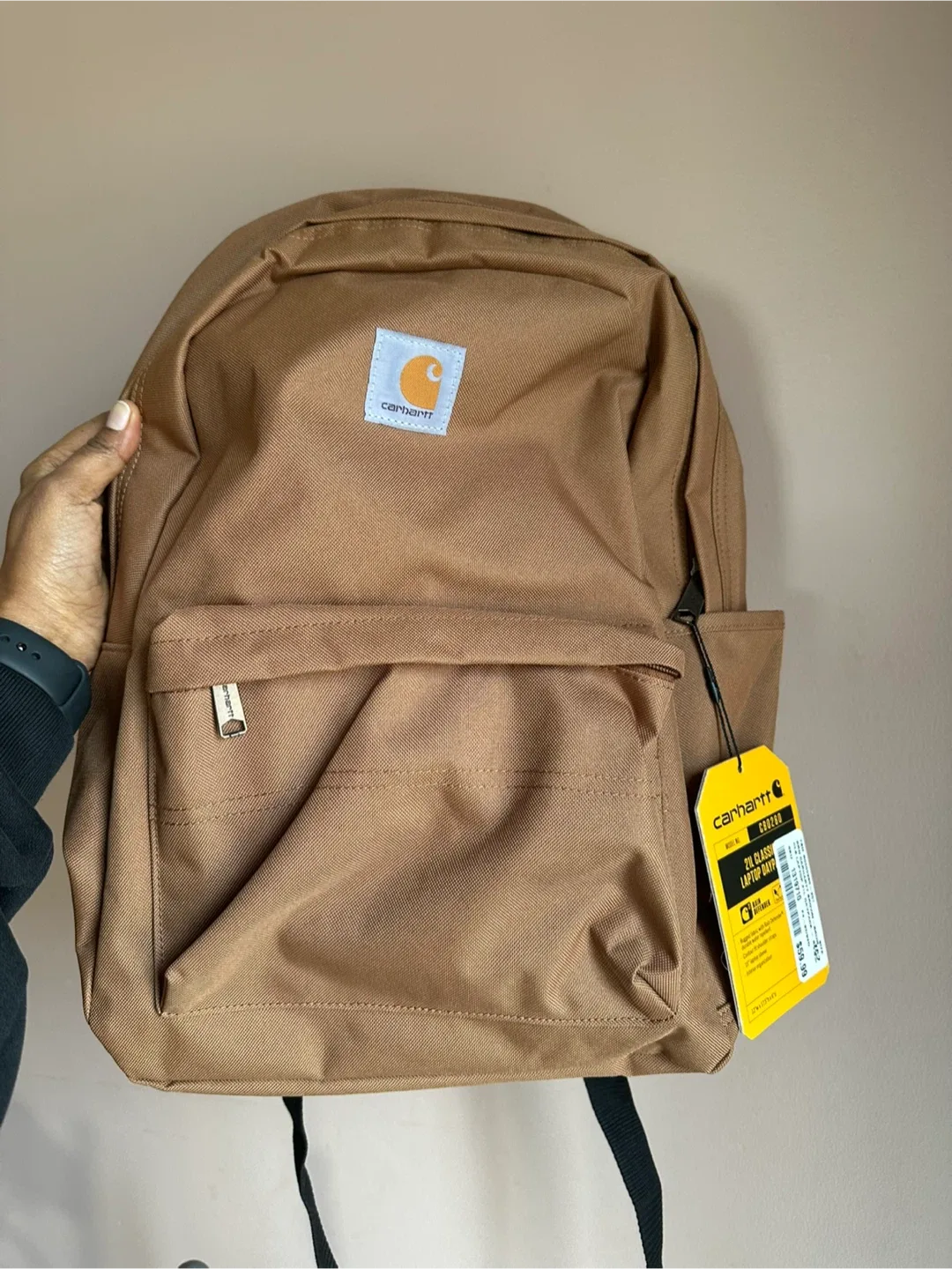 Carhartt Brown Classic Laptop Backpack