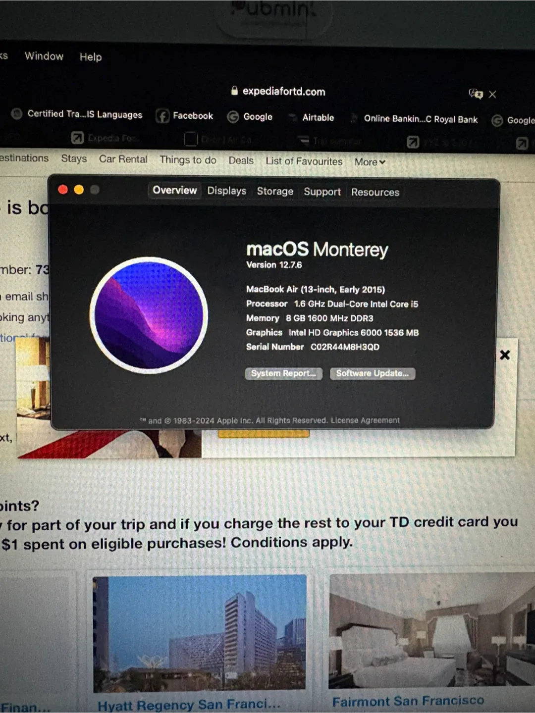 MacBook Air (13-inch, Early 2015)