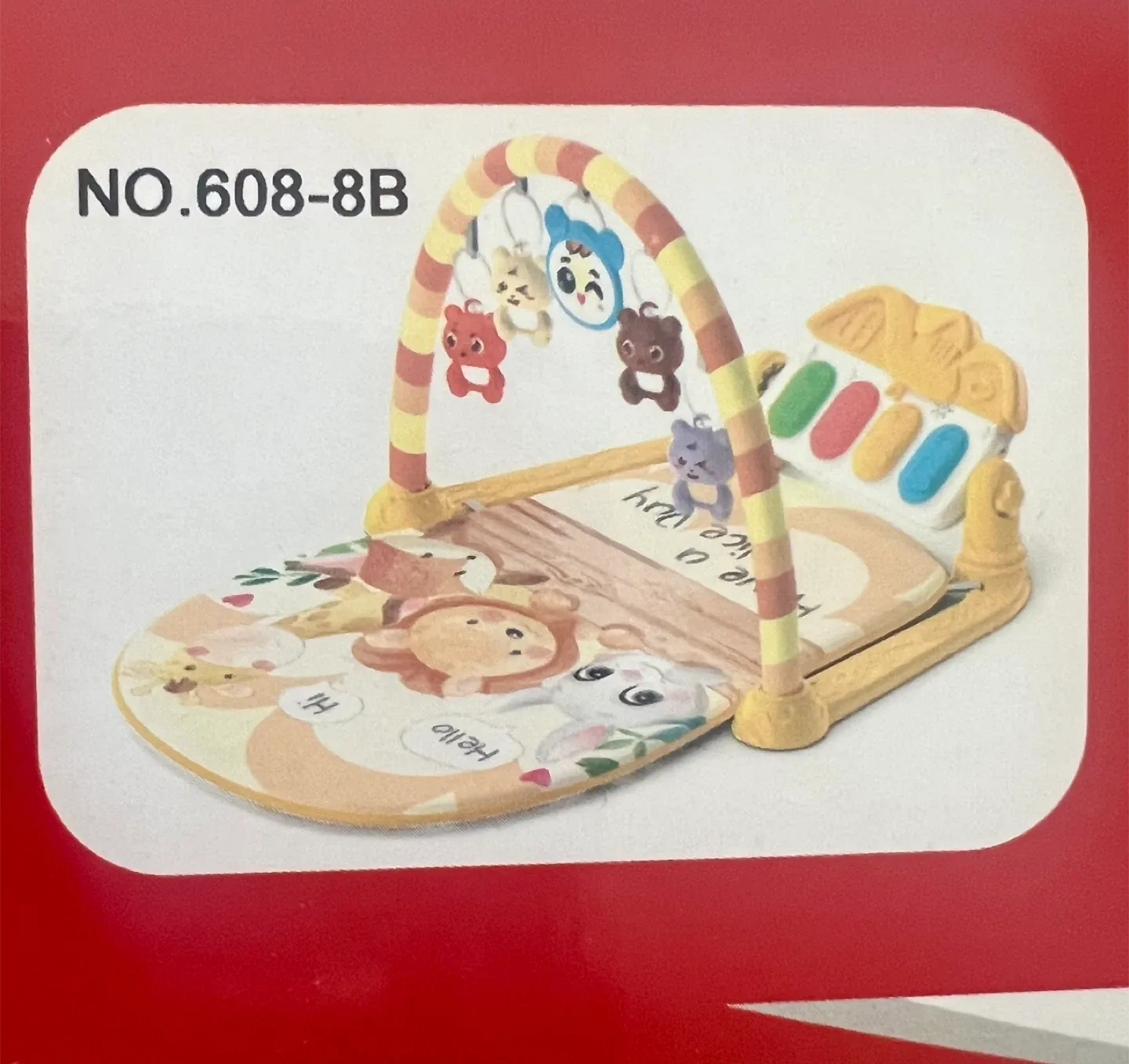FREE- Baby Play Piano Gym, New in Box (Safari Style) image indicator(2)