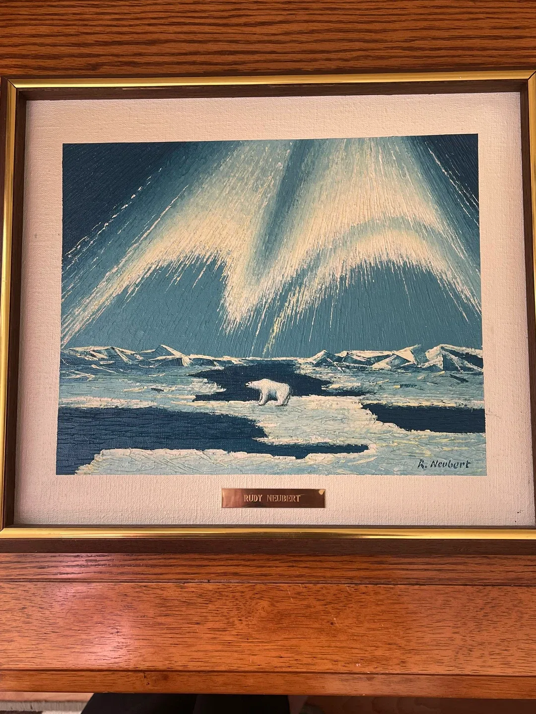 Rudy Neubert Framed Painting