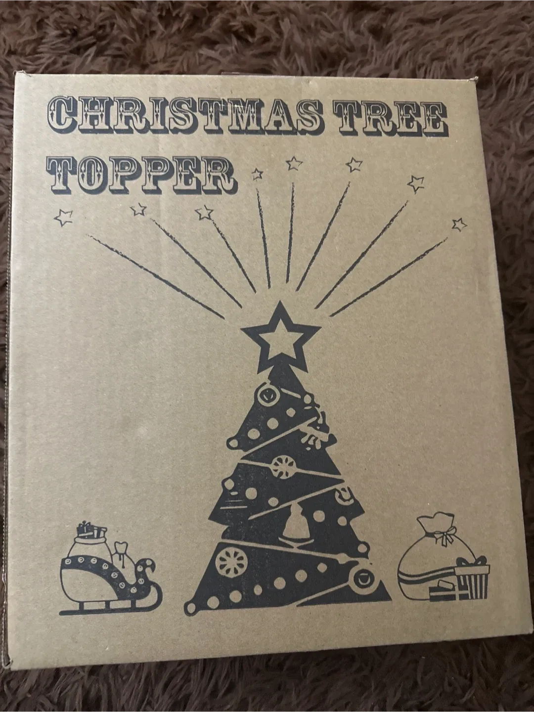 Projection LED Christmas Tree Topper - New image indicator(5)