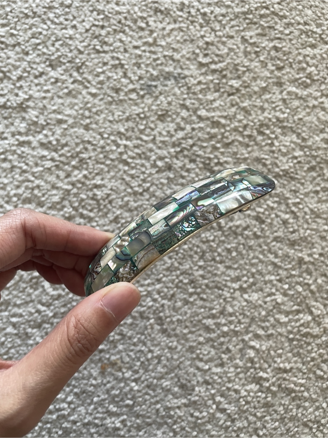Abalone Shell Hair Clip - photo 3