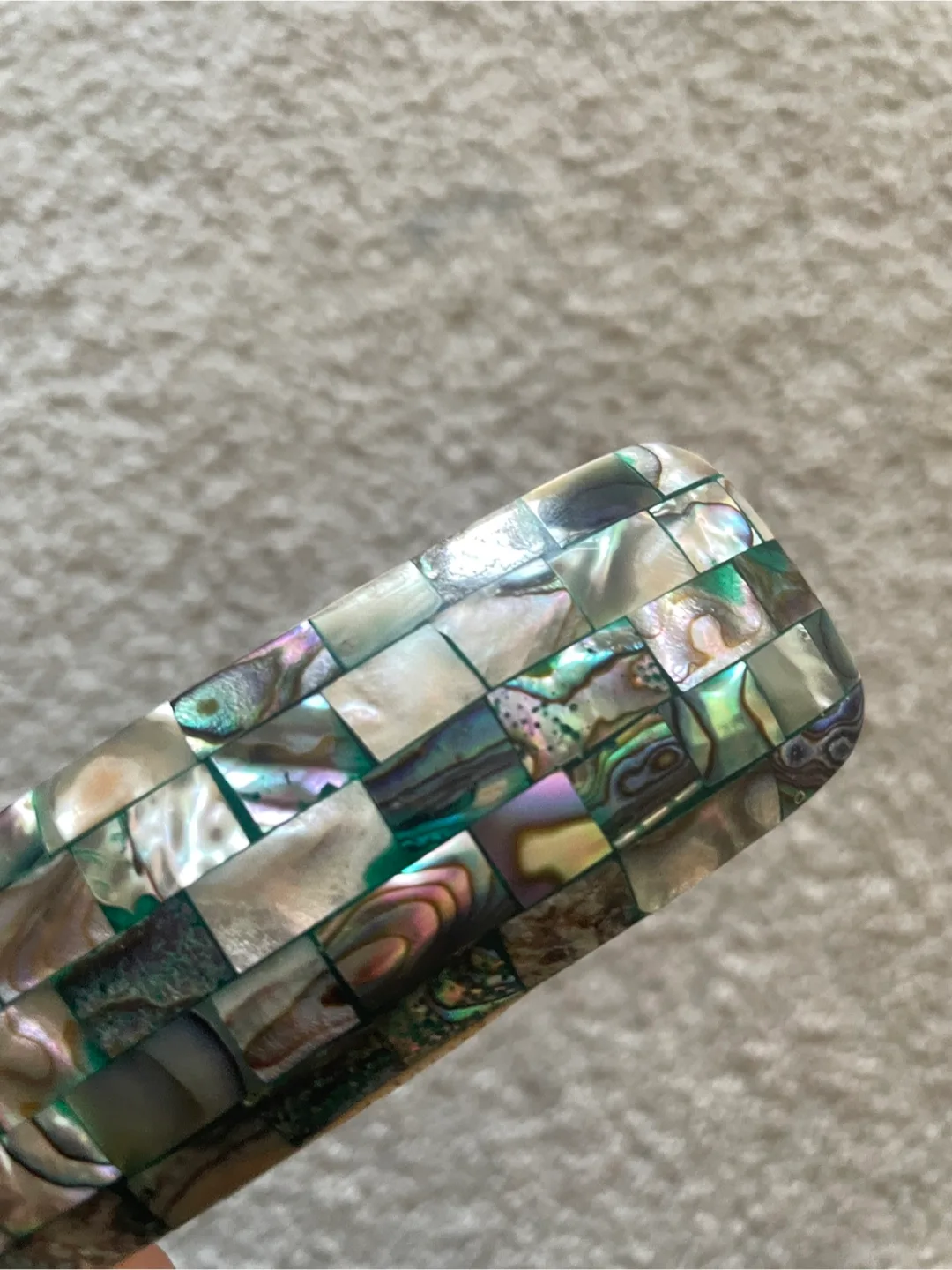 Abalone Shell Hair Clip image indicator(4)