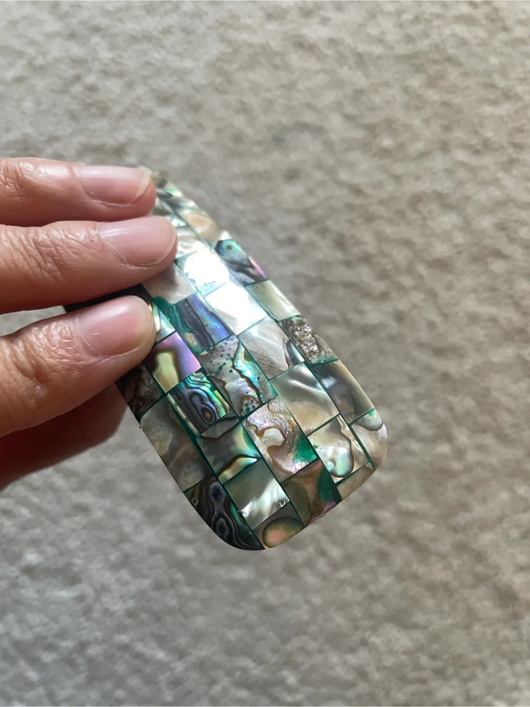 Abalone Shell Hair Clip image indicator(6)