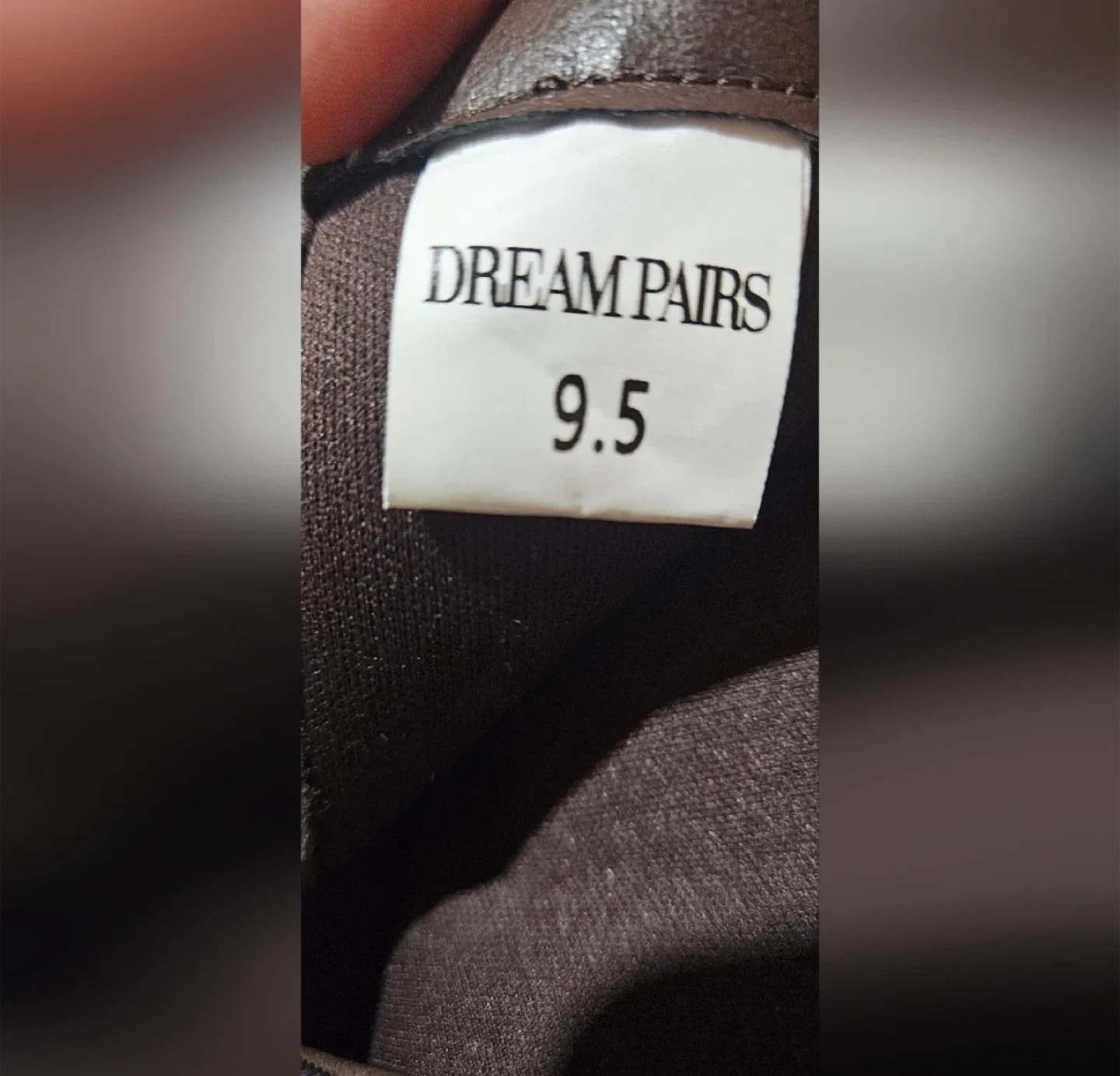 Dream Pairs Brown Lace-Up Boots - Size 9.5 image indicator(2)