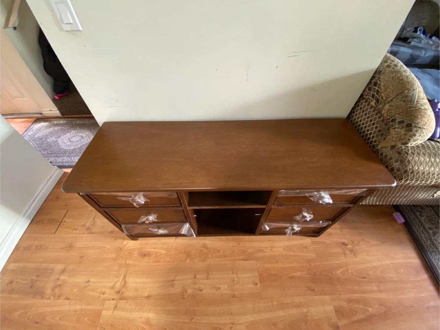 Wooden TV Stand/Console Table image indicator(3)