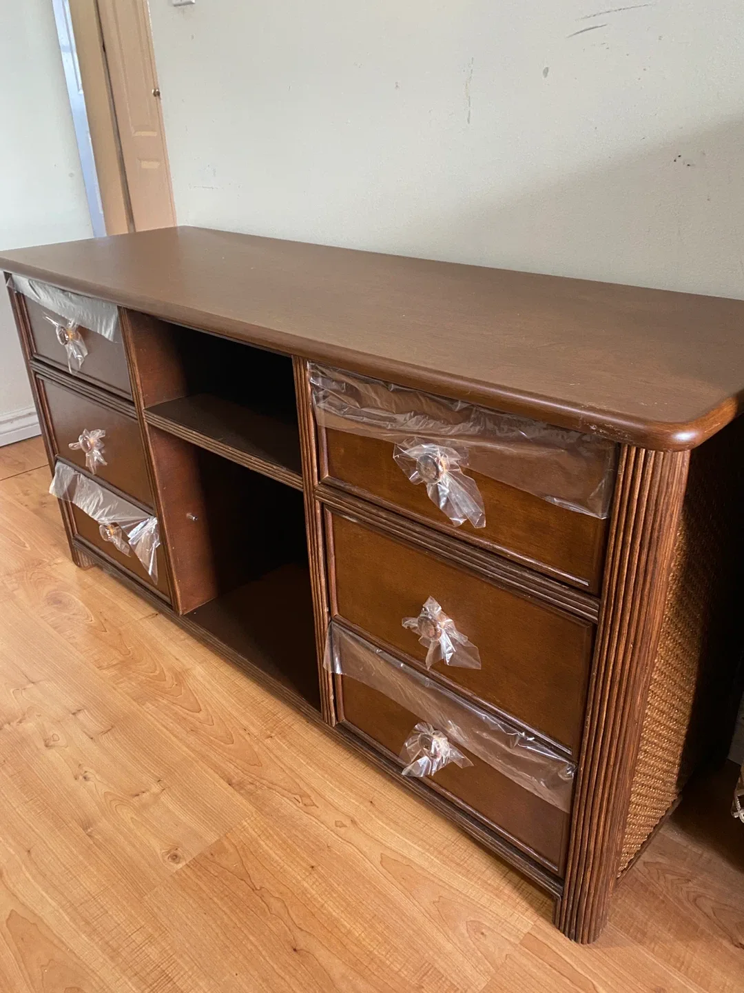 Wooden TV Stand/Console Table image indicator(5)