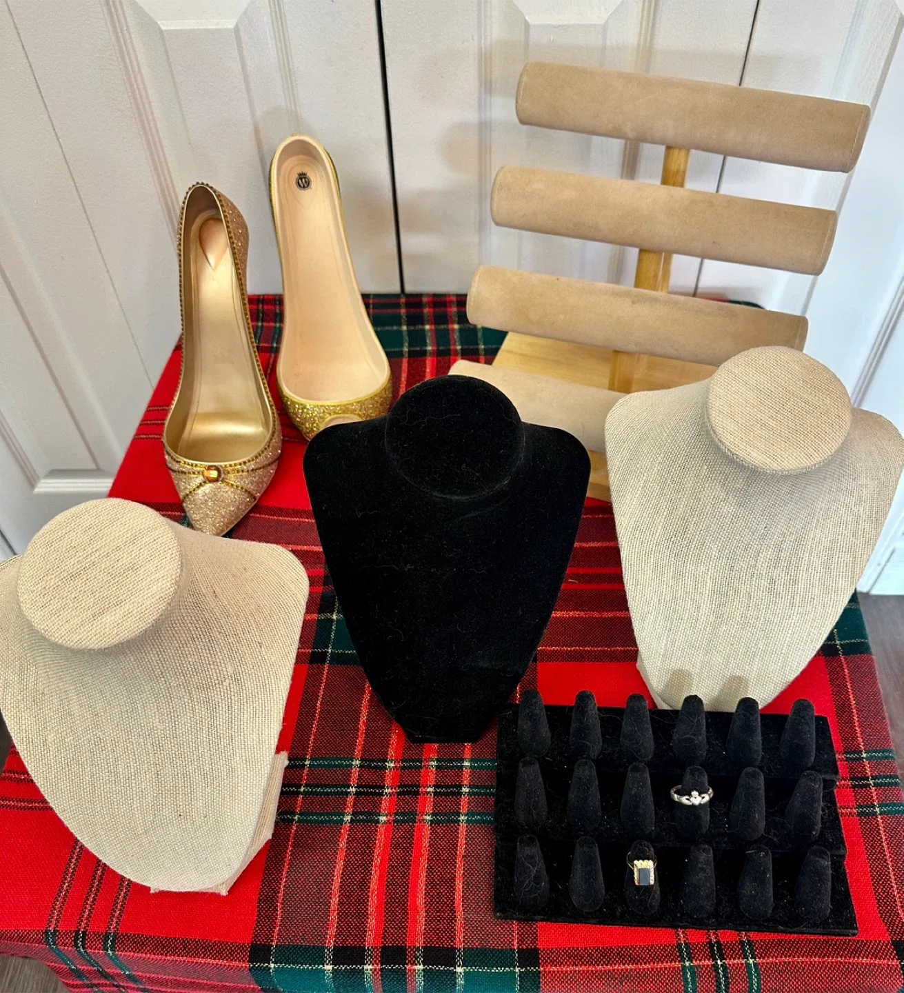 Jewelry Display Stands - Necklace, Ring, Bracelet