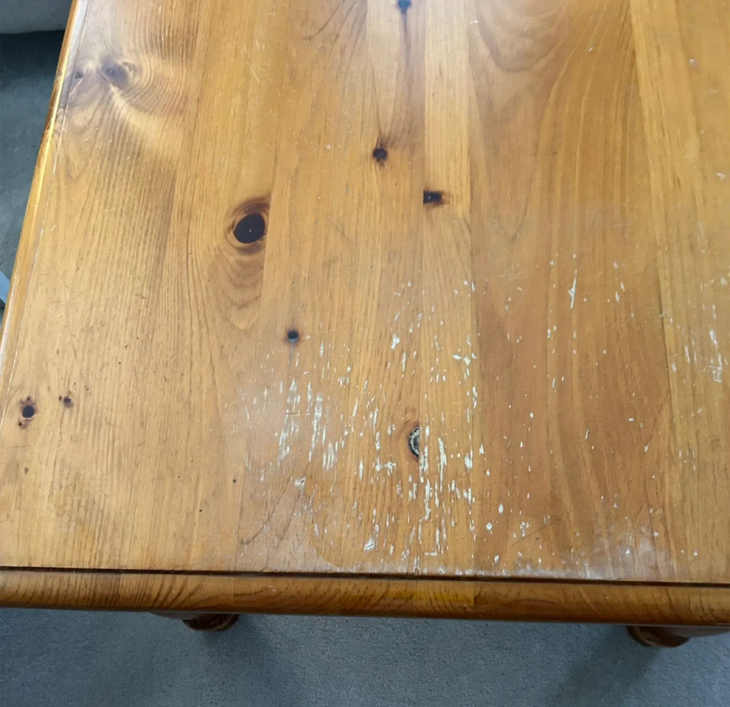 Solid Pine Coffee Table with Drawers image indicator(4)