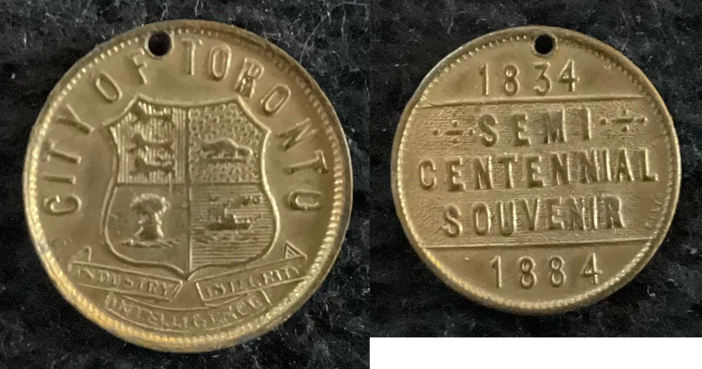 City of Toronto Semi Centennial Souvenir