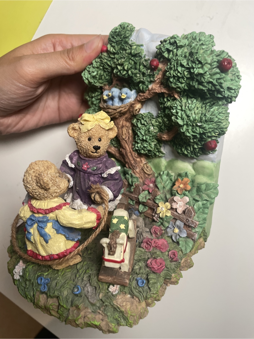 Collectible Teddy Bear Figurine - photo 2