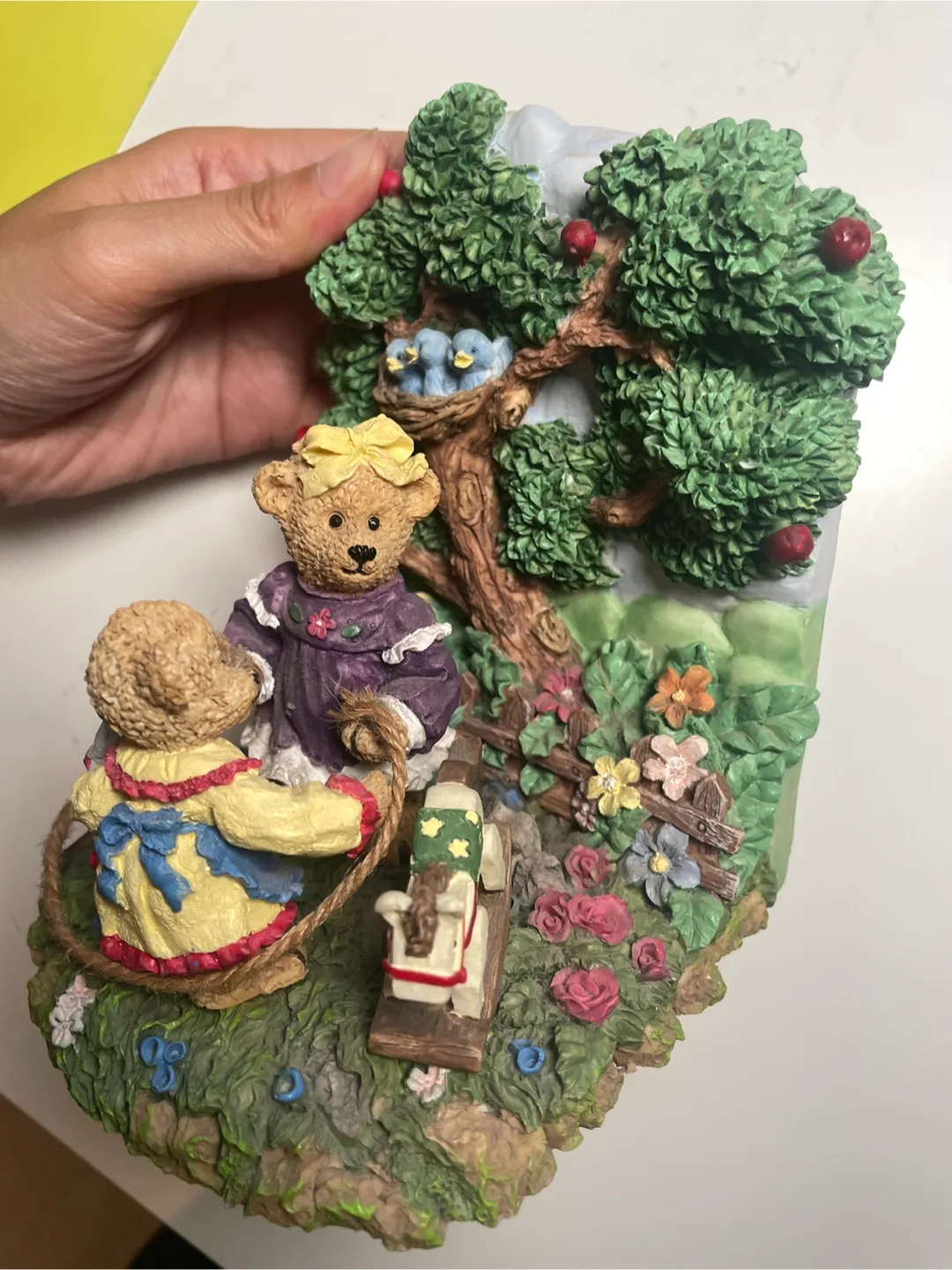 Collectible Teddy Bear Figurine image indicator(2)