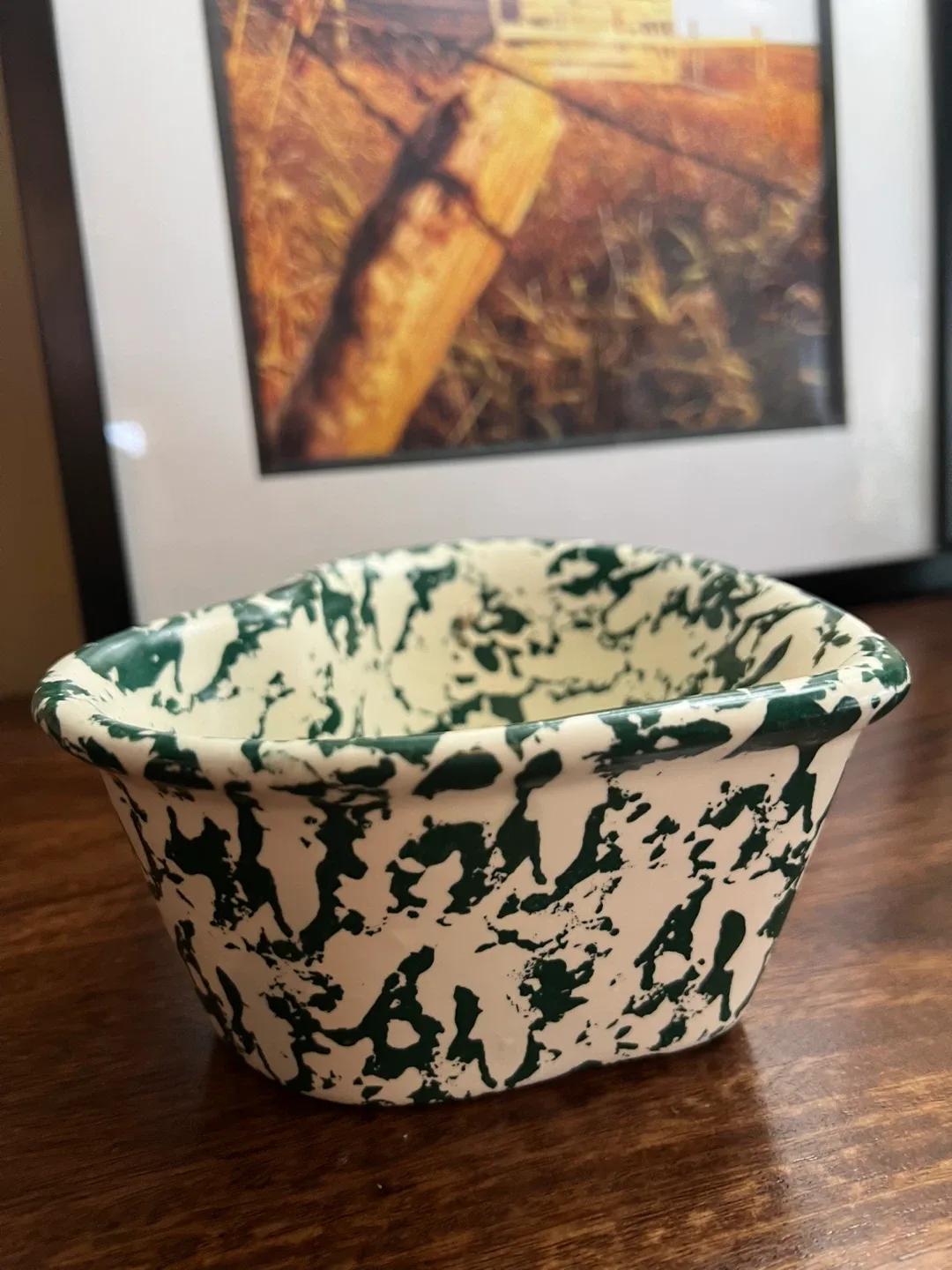 Vintage Earthenware Bowl image indicator(4)