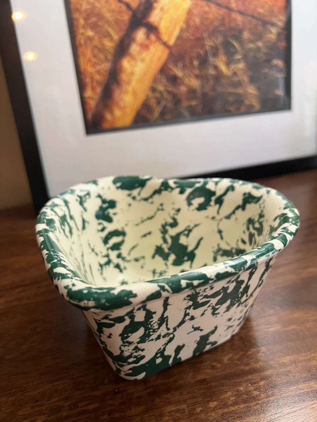 Vintage Earthenware Bowl