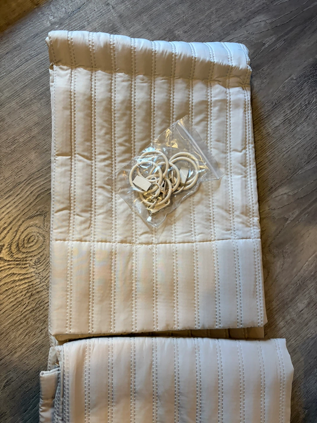 Quilted Curtains&black out curtains - Beige, teal - photo 2