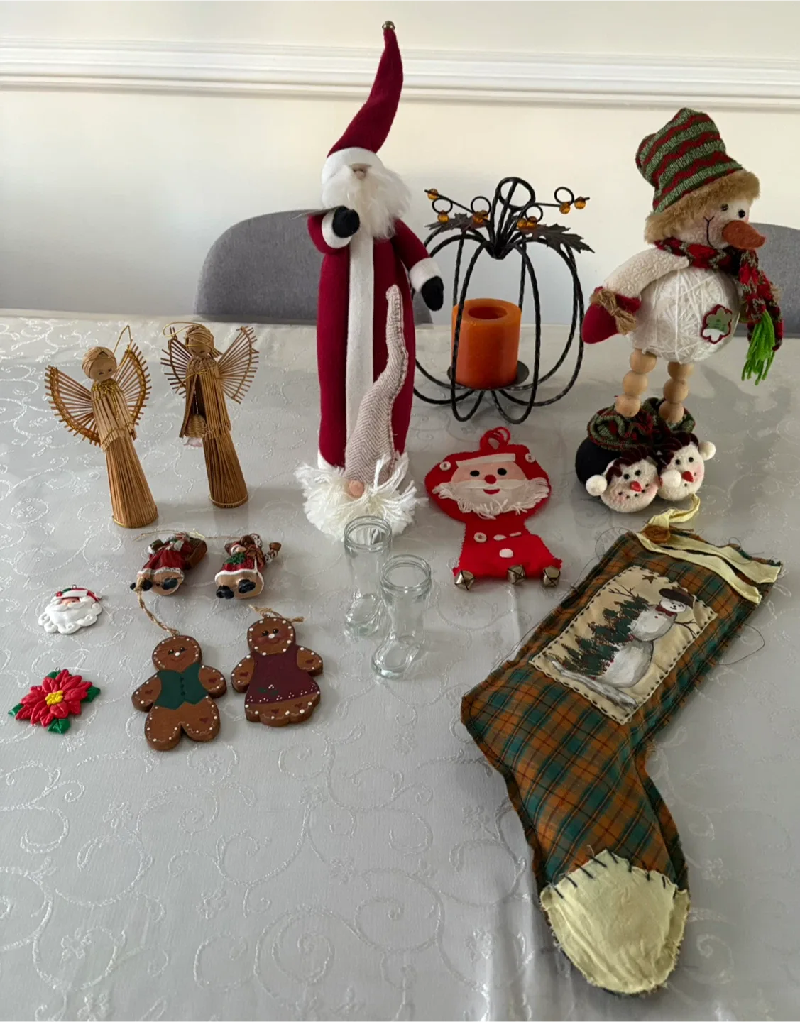 Christmas Holiday Decorations Lot