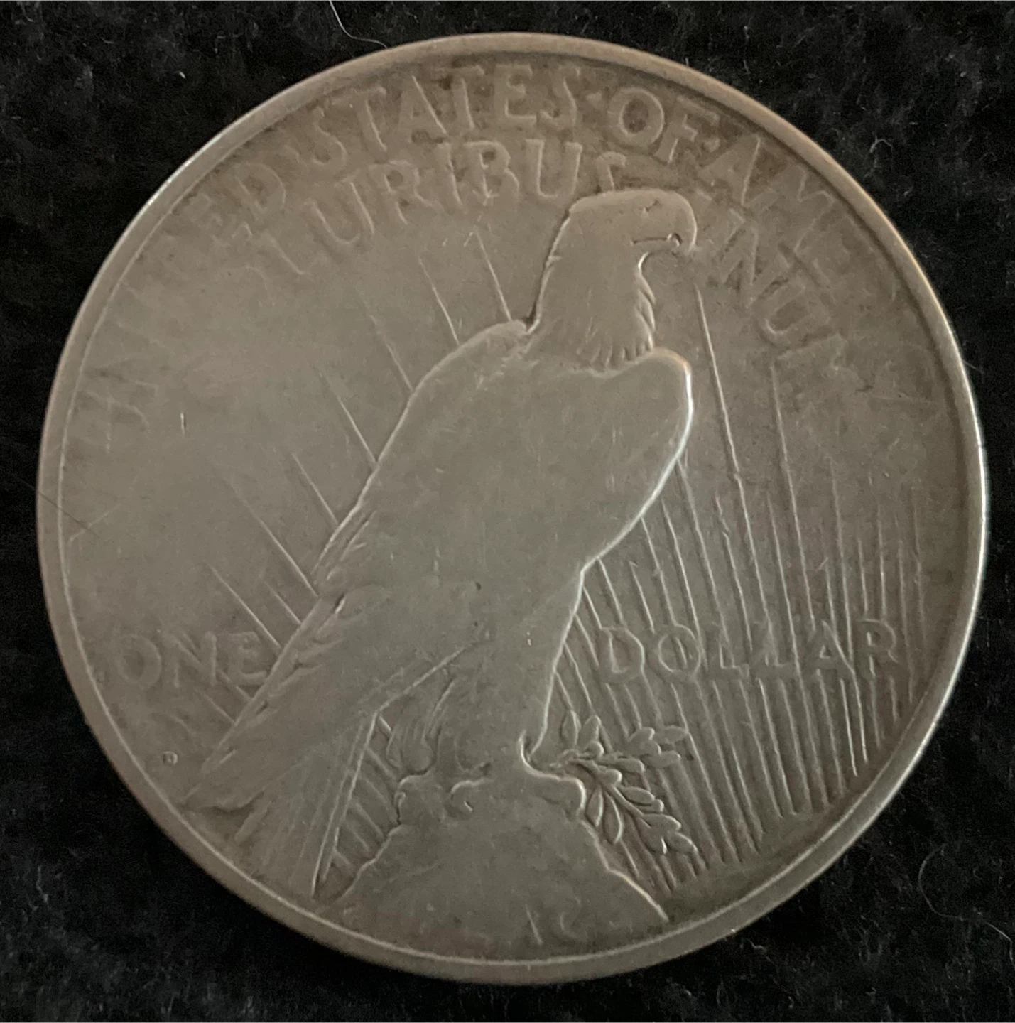 1922 Peace Silver Dollar - photo 3