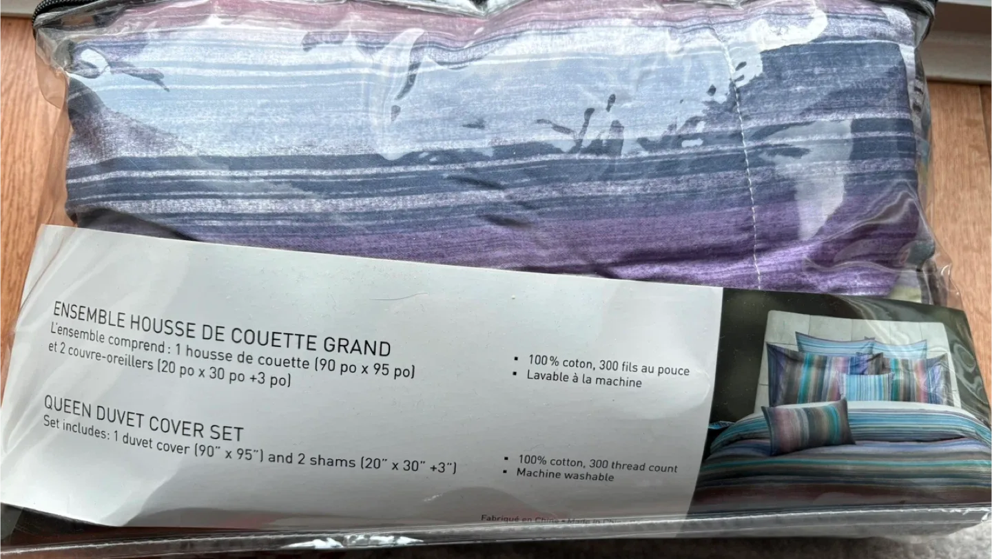 Camelot Kaleidoscope Queen Duvet Cover Set - New image indicator(2)