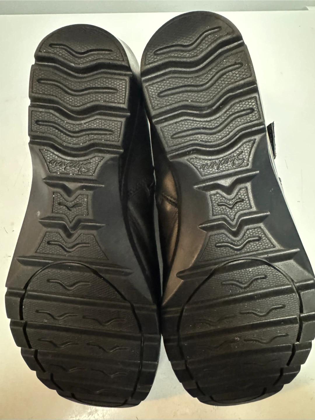 Skechers Black Leather Ankle Boots Size 9 - photo 4