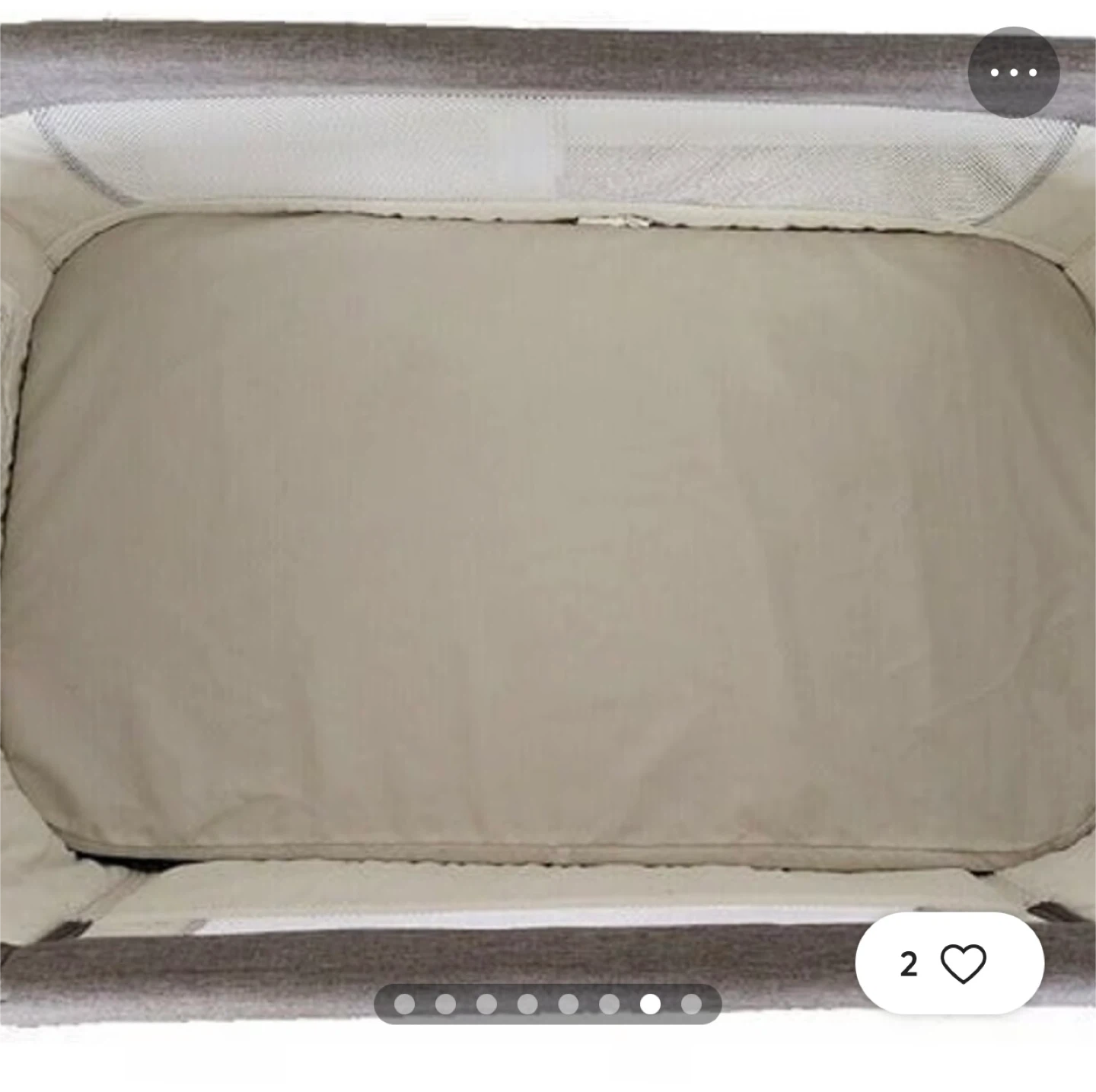 Pitmisk Baby Bassinet Bedside Sleeper - Gray