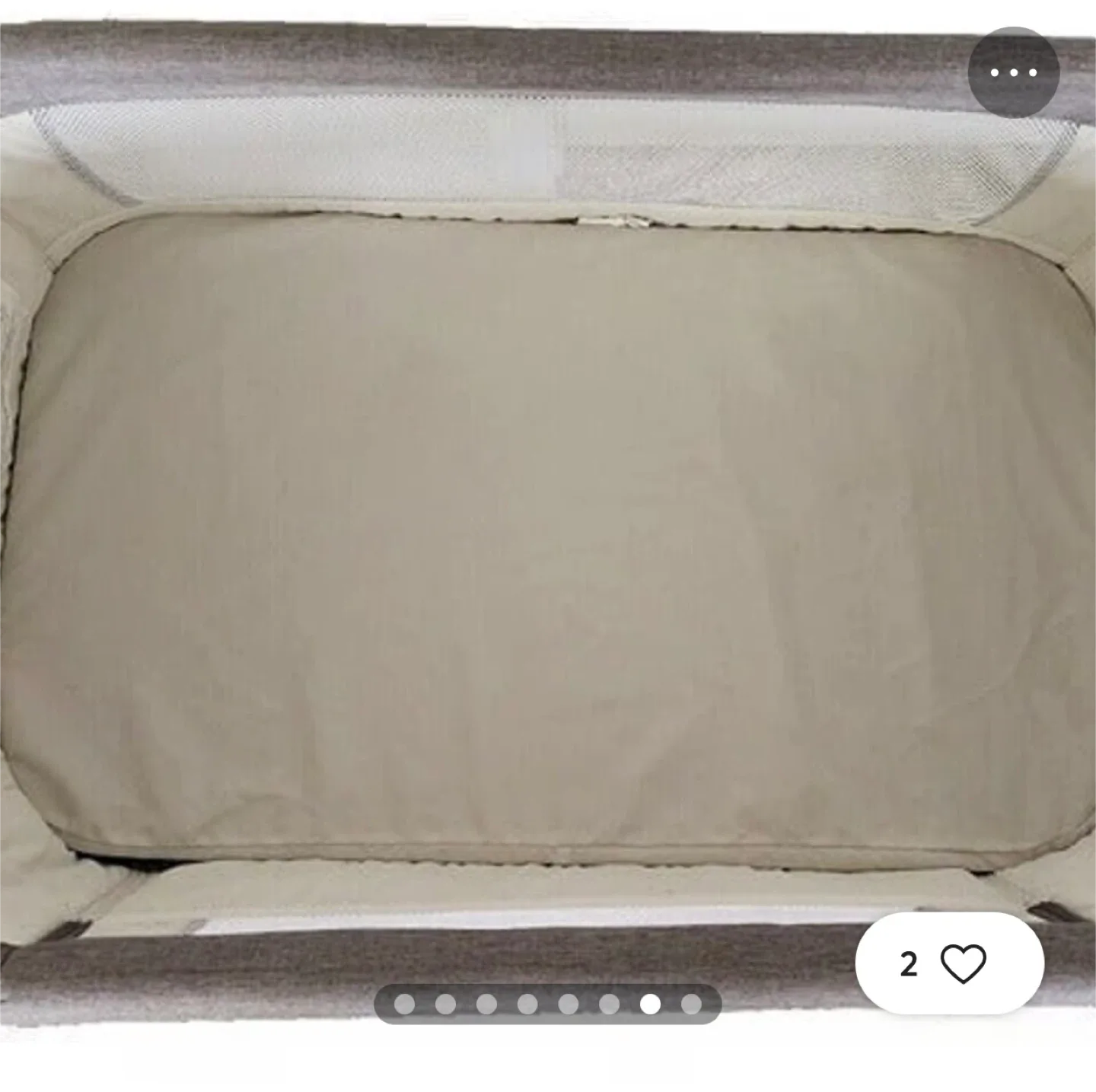 Pitmisk Baby Bassinet Bedside Sleeper - Gray