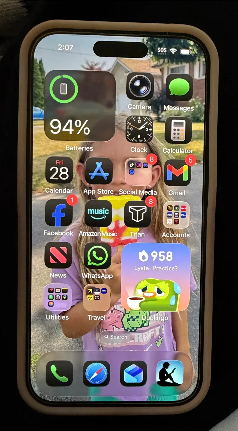 Pink Apple iPhone 15 - 128 gb